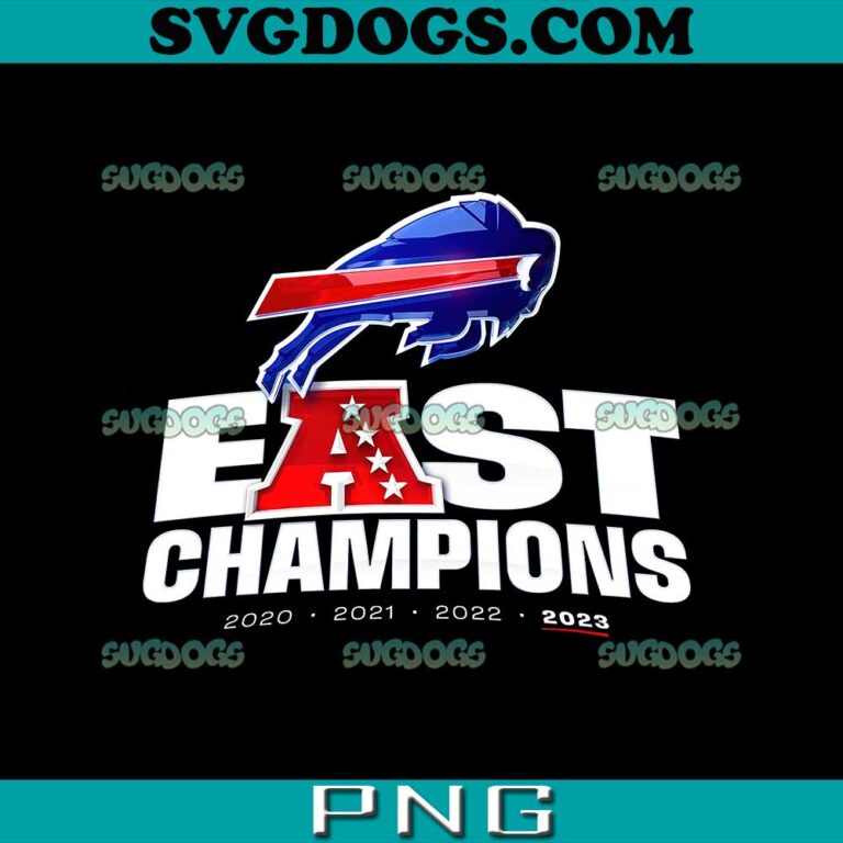 Buffalo Bill AFC East Champions 2023 PNG