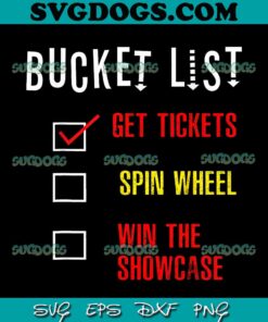 Check Box Spinning Wheel Win Showcase SVG PNG EPS DXF