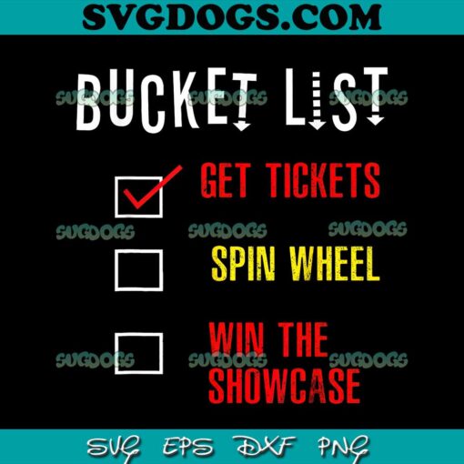 Check Box Spinning Wheel Win Showcase SVG PNG EPS DXF