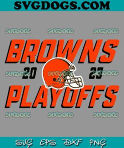 Cleveland Browns 2023 Playoff SVG PNG, Cleveland Browns NFL SVG PNG EPS DXF