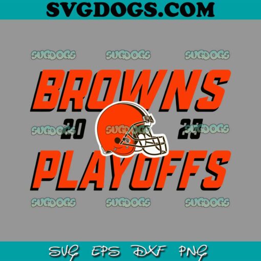 Cleveland Browns 2023 Playoff SVG PNG, Cleveland Browns NFL SVG PNG EPS DXF