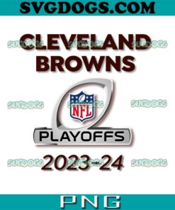 Cleveland Browns Playoffs 2023 2024 PNG, Cleveland Browns NFL PNG