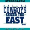 Dallas Cowboys Champions NFC East SVG, NFL Dallas Cowboys SVG PNG DXF EPS