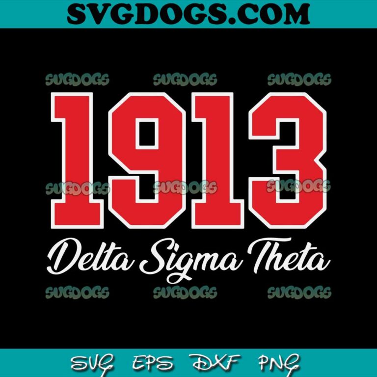 Delta Sigma Theta 1913 SVG PNG