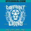 Detroit Lions Football Team SVG, Detroit Lions SVG, NFL Teams SVG PNG EPS DXF