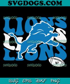 Detroit Lions Football Team SVG, Detroit Lions SVG, NFL Teams SVG PNG EPS DXF