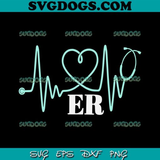 ER Nurse SVG PNG, Nurse SVG PNG EPS DXF