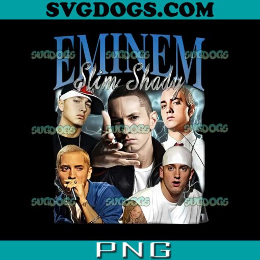 Eminem Slim Shady Vintage PNG, Eminem PNG