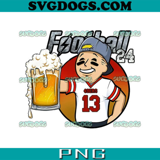 Fallout Football 49ers PNG, San Francisco 49ers Drink Beer PNG