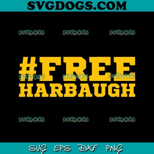 Free Harbaugh SVG, Michigan Wolverines SVG PNG DXF EPS