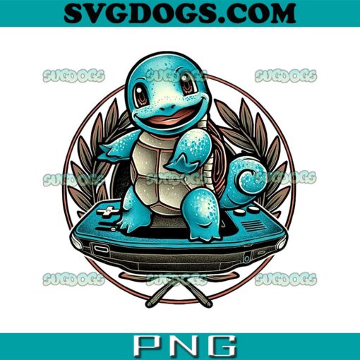 Gamer Squirtle PNG, Pokemon PNG, Pikachu PNG