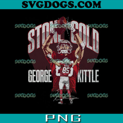 George Kittle San Francisco PNG, Stone Gold PNG