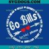 Next 100 Yards Josh Allen SVG, Buffalo Bills Football SVG PNG DXF EPS