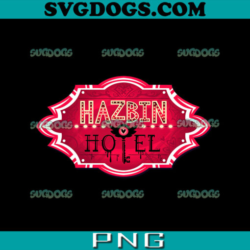 Hazbin Hotel Title PNG