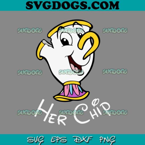 Her Chip SVG, Disney Chip SVG PNG EPS DXF
