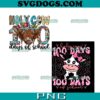 I Tackled 100 Days Of School PNG Bundle, Football Lover PNG