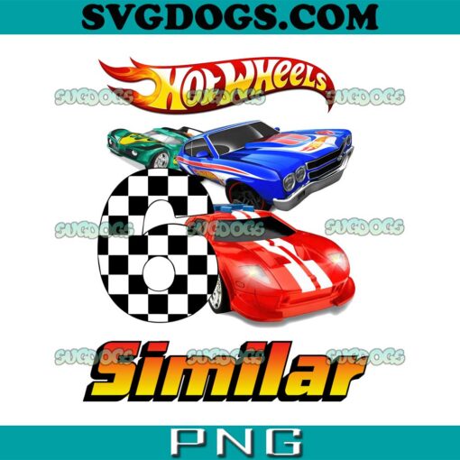 Hot Wheels Iron On Transfer PNG, Birthday Boy PNG