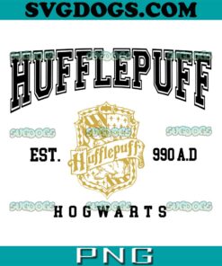 Hufflepuff Hogwarts SVG, Harry Potter SVG PNG EPS DXF