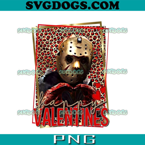 Jason Happy Valentine PNG, Jason Voorhees Heart PNG