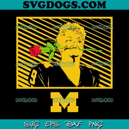 Jj Mccarthy SVG, JJ McCarthy Rose Bowl SVG, Michigan Football SVG PNG EPS DXF