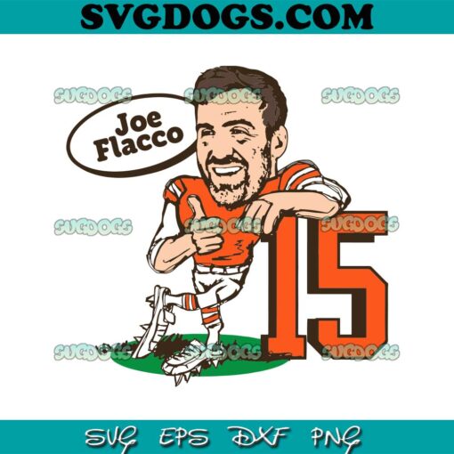 Joe Flacco Cleveland Browns SVG, Cleveland Browns SVG PNG EPS DXF