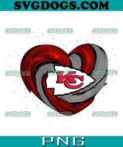 KC Heart Chiefs Logo PNG, Kansas City Chiefs PNG