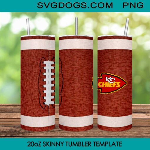 Kansas City Chiefs 20oz Tumbler Wrap PNG File