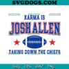 Next 100 Yards Josh Allen SVG, Buffalo Bills Football SVG PNG DXF EPS