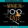 Magical 100 Days Of School PNG, Harry Potter School PNG