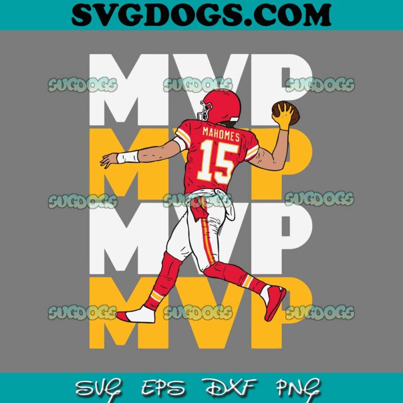 Mahomes MVP SVG, Patrick Mahomes SVG PNG EPS DXF