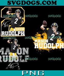 Mason Rudolph PNG Bundle, Pittsburgh Steelers PNG