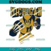 Michigan Wolverines Logo Rose SVG, Michigan Wolverines Logo SVG PNG EPS DXF