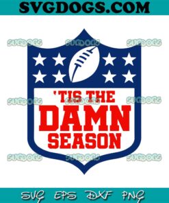 NFL Tis The Damn Season SVG PNG EPS DXF