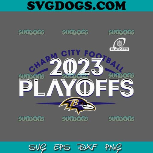 Ravens Baltimore Playoffs AFC North Champions 2023 SVG, Ravens Afc North Champions SVG PNG EPS DXF