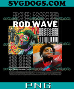 Rod Wave PNG, Beautiful Mind PNG