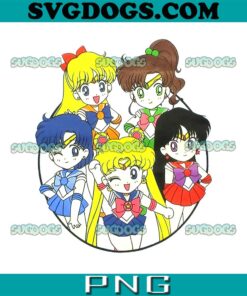 Sailor Moon Mandala SVG, Beautiful Anime Characters SVG PNG EPS DXF