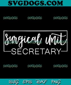 Surgical Unit Secretary SVG PNG EPS DXF