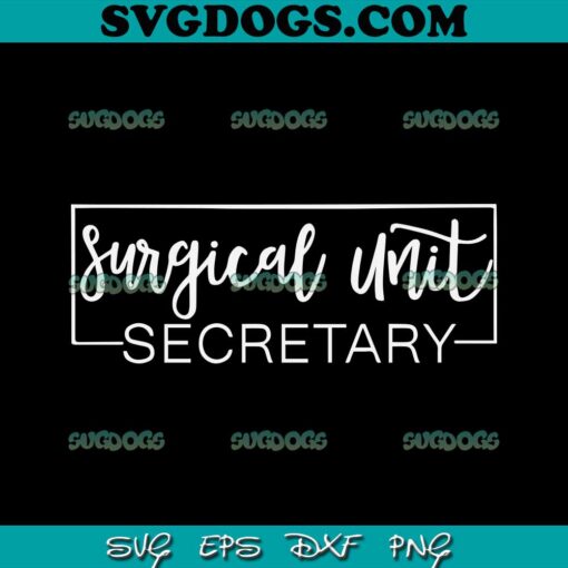 Surgical Unit Secretary SVG PNG EPS DXF