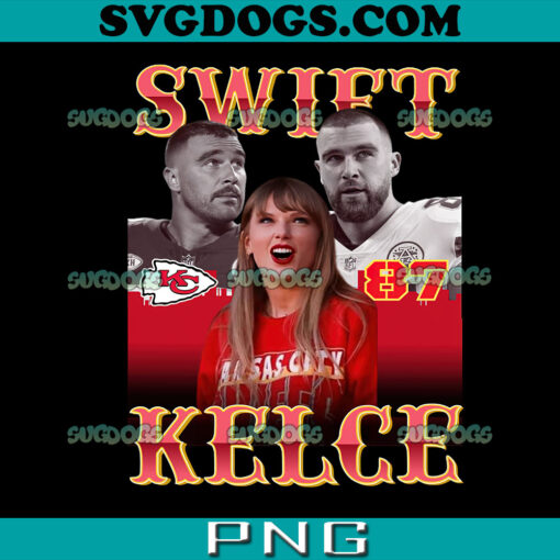 Swift Kelce Chiefs PNG, Travis Kelce And Taylor Swift PNG