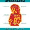 Swift 87 SVG, Travis Kelce And Taylor Swift SVG PNG EPS DXF