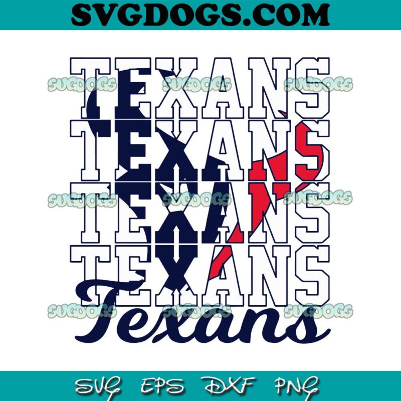 Texans Houston Football Logo SVG