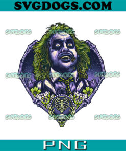 Beetlejuice Ripped PNG, It’s Showtime PNG, Horror Halloween PNG