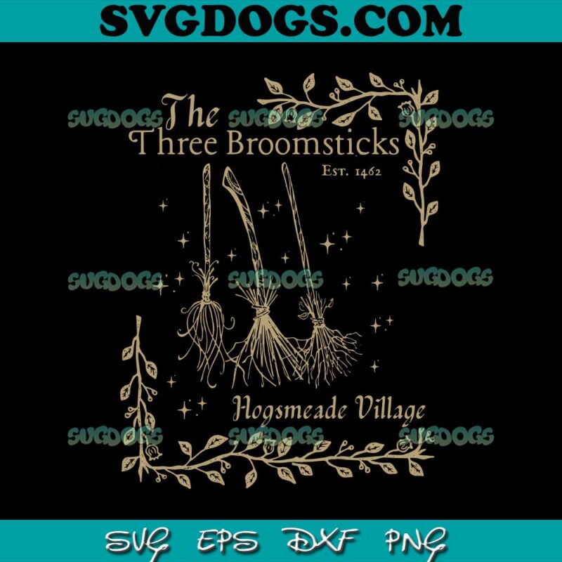 The Three Broomsticks SVG