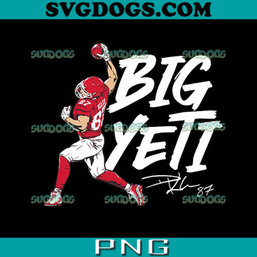 Travis Kelce Big Yeti PNG, Travis Kelce Football Player PNG