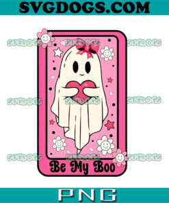 Valentine Be My Boo PNG, Valentine Ghost PNG
