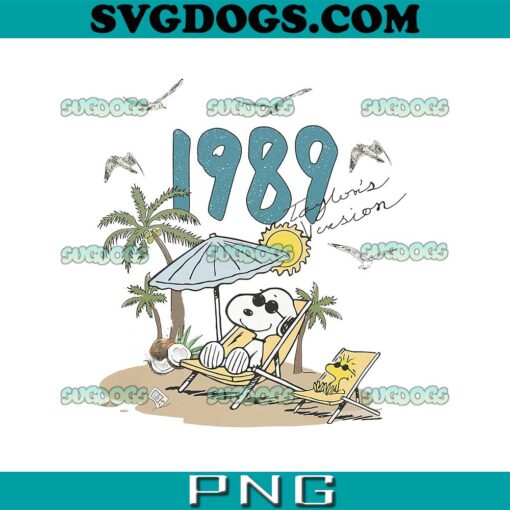 1989 Taylor Version Snoopy PNG, Snoopy Meme PNG, 1989 Taylor Version Snoop Dog Eras Tour PNG