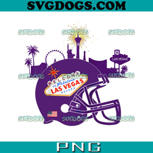 2024 Las Vegas Football Party Super Bowl PNG, Las Vegas Helmet PNG