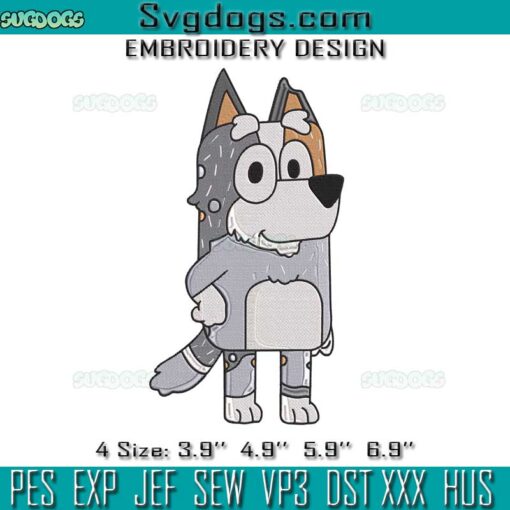 Bluey Bob Embroidery