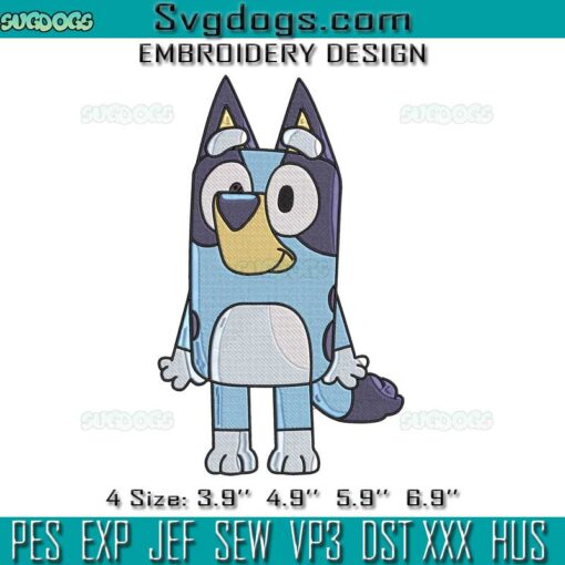 Bluey Embroidery