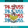 Dr Seuss Glitter Sequin Read Season PNG, Read Day Teacher PNG, School Teacher PNG